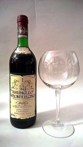 Capanna riserva 1977 brunello - 1977,